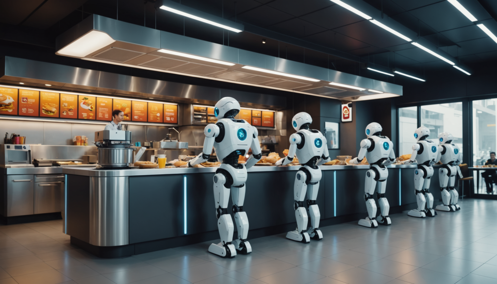 découvrez comment la robotisation transforme les chaînes de fast-food : automatisation du service, optimisation de la production et impact sur l'expérience client. analyse des enjeux et bénéfices pour le secteur de la restauration rapide.