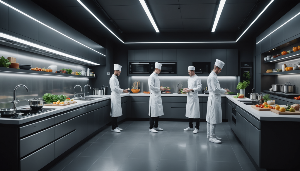 découvrez comment l’intelligence artificielle transforme la gastronomie, de la création de recettes innovantes à l’optimisation de la gestion en cuisine, pour une expérience culinaire inédite et personnalisée.