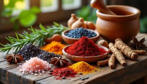 découvrez les épices rares qui éveillent vos sens et vous transportent à travers des saveurs exotiques et uniques.