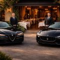 découvrez nos services gastronomiques d'exception avec chauffeurs experts, à bord des élégantes alfa romeo giulia et maserati ghibli pour une expérience unique alliant luxe et saveurs.