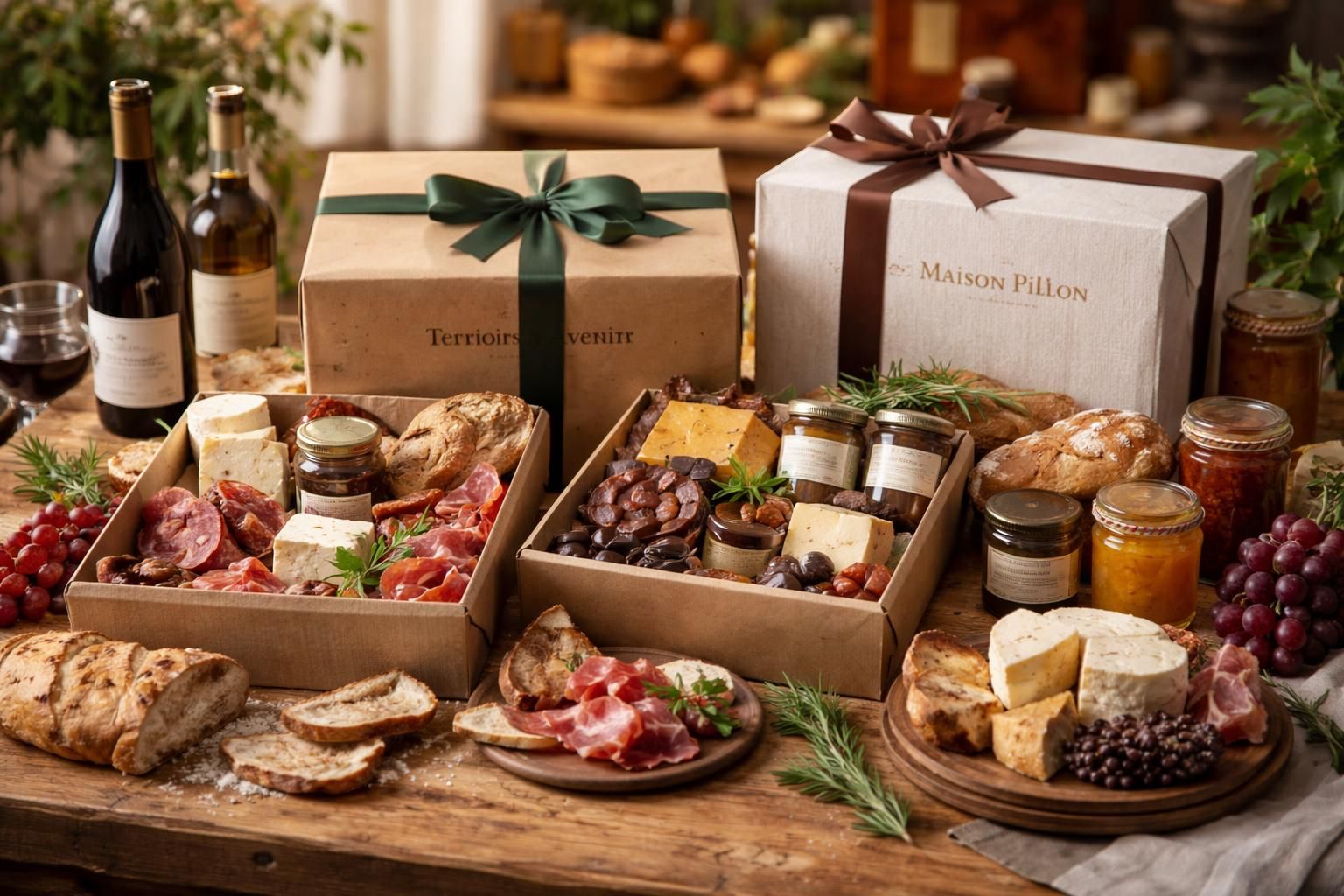 découvrez les coffrets gourmands terroirs d'avenir et maison pillon, la solution idéale pour offrir un cadeau délicieux et raffiné, parfait pour toutes les occasions.